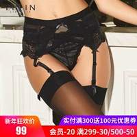 [Trung tâm mua sắm] Quần áo eblin yêu đồ lót nữ gợi cảm ren đen garter ECFC8350A1 dây nịt móc tất 