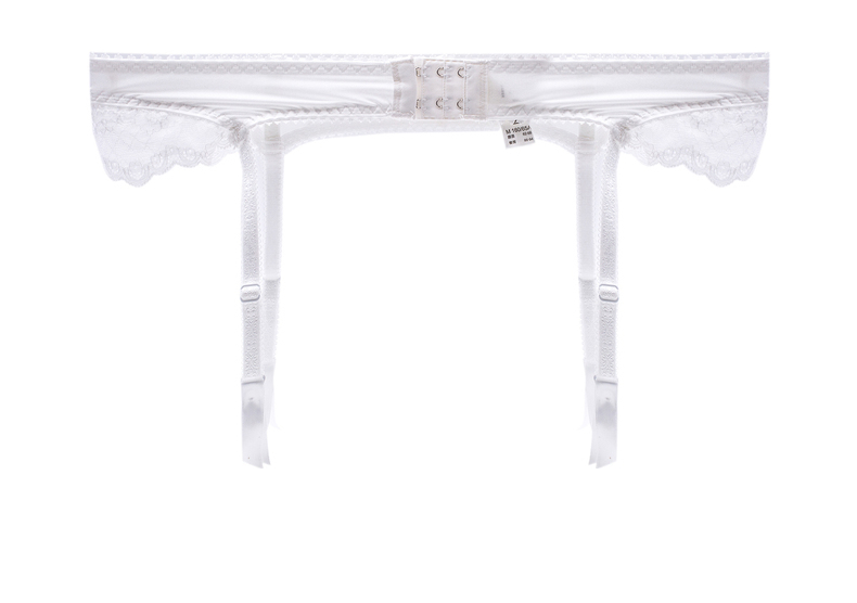 Quần áo Eblin yêu đồ lót trắng gợi cảm nơ thời trang garter ECFC823031 dây đai nịt tất đàn hồi