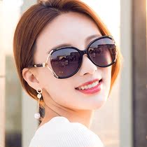 Sun glasses women tide 2021 new anti-ultraviolet retro Korean round face glasses fashion polarized sunglasses ins