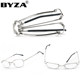 BYZA Old Flower Mirror Men and Women Folding ultra -light fashion comfortable high -definition old flower old light glasses Old man glass lens