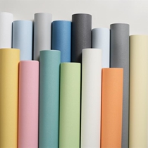50 m large roll wallpaper self-adhesive bedroom warm self-adhesive wallpaper waterproof and moisture-proof home decoration sticker solid color plain color