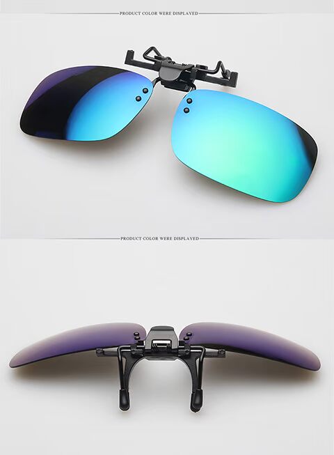 2017 Kính cận thị chính hãng Clip Kính râm Đêm Tầm nhìn Clip Unisex Kính râm đeo lens