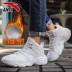 Giày Anta nam 2018 giày da mùa đông cao để giúp giày tuyết retro thể thao retro cộng với giày cotton nhung ấm áp Dép / giày thường
