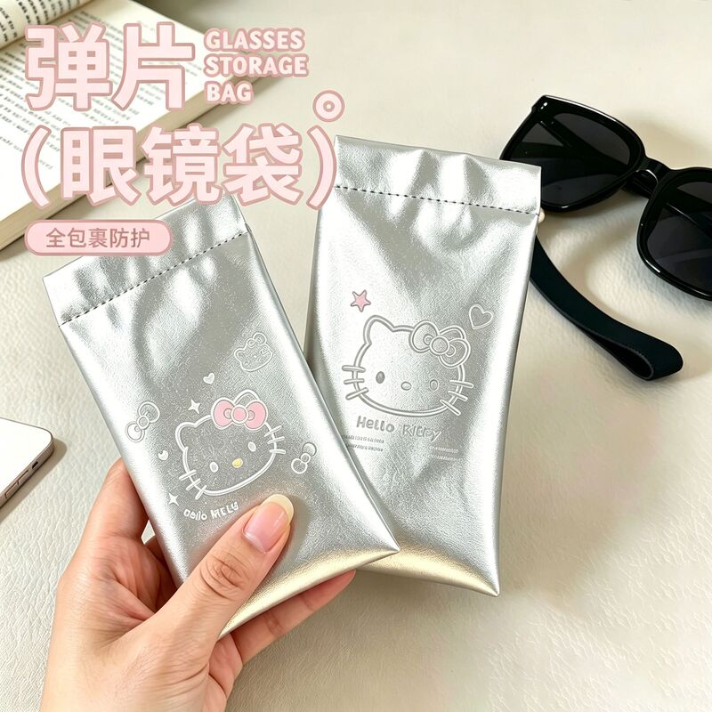 Anti-Pressure Shrapnel-Style Glasses Case, Sunglasses Storage Bag, Portable Glasses Pouch, Automatic Closing Card Holder, Cute Sunglasses Pouch Anti-Pressure Shrapnel-Style Glasses Case, Sunglasses Storage Bag, Portable Glasses Pouch, Automatic Closing Card Holder, Cute Sunglasses Pouch
