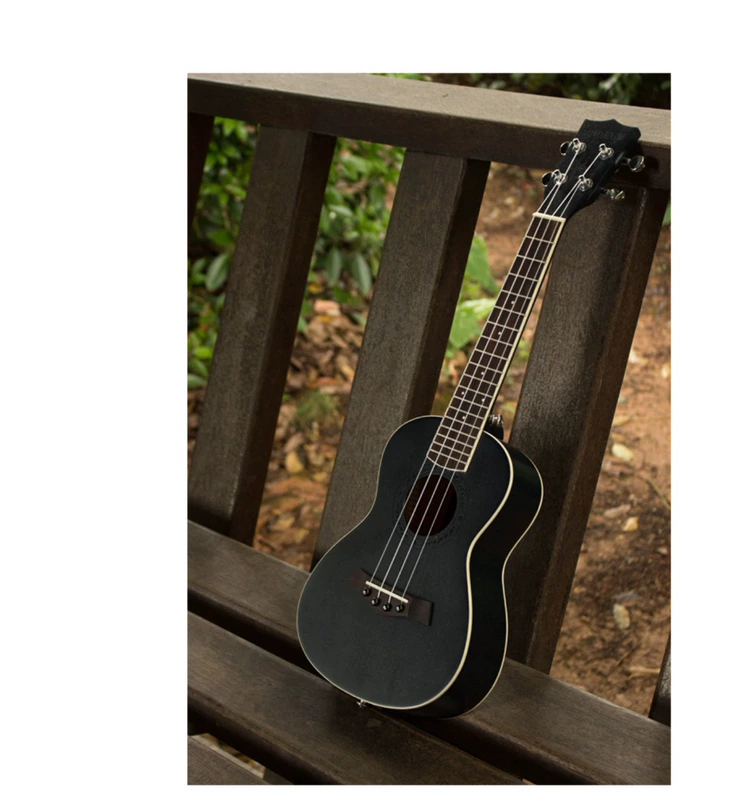 Đàn ukulele 21 inch màu xanh đen 23 inch đàn guitar nhỏ cho người mới bắt đầu nhập môn 26 inch uklele - Nhạc cụ phương Tây