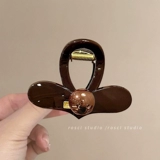 Украшение-шарик, высокая заколка-крабик, акула, заколка для волос, аксессуар для волос, изысканный стиль, новая коллекция