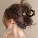 Украшение-шарик, высокая заколка-крабик, акула, заколка для волос, аксессуар для волос, изысканный стиль, новая коллекция