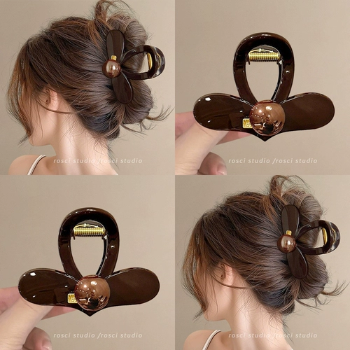 Украшение-шарик, высокая заколка-крабик, акула, заколка для волос, аксессуар для волос, изысканный стиль, новая коллекция