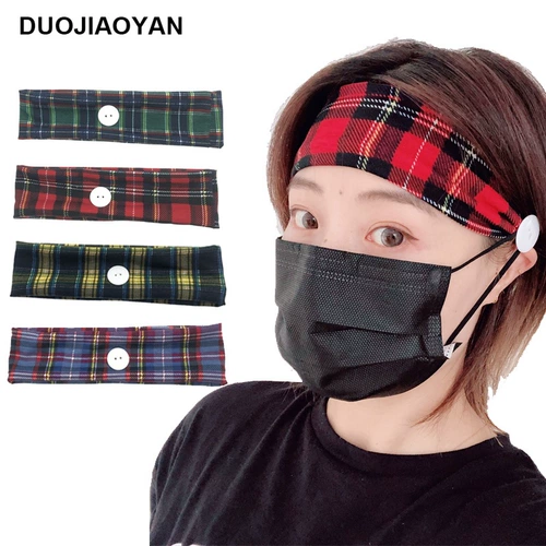 Ткань, одежда для йоги, повязка на голову, медицинская маска, европейский стиль