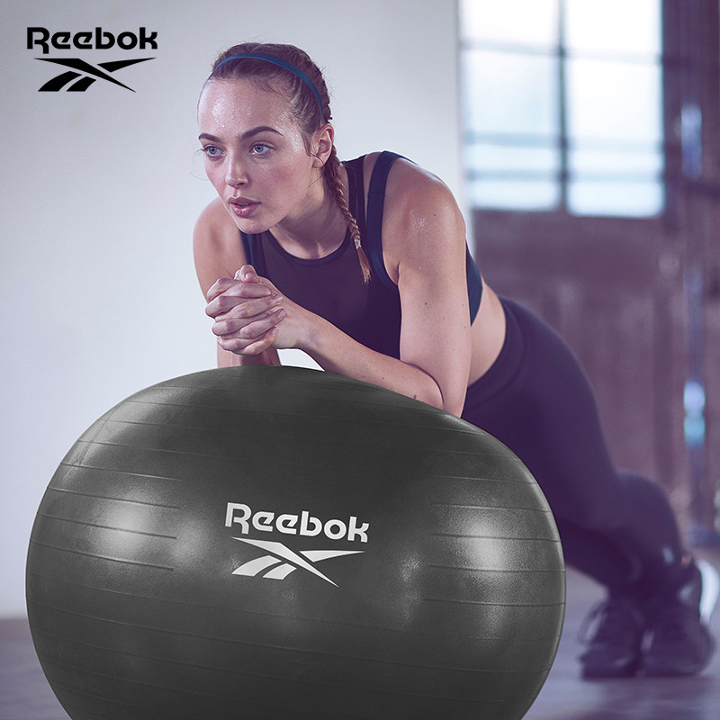 Reebok sharp run yoga ball fitness ball thickened explosion-proof waist-belly pregnant woman yoga ball midwifery training fitness ball
