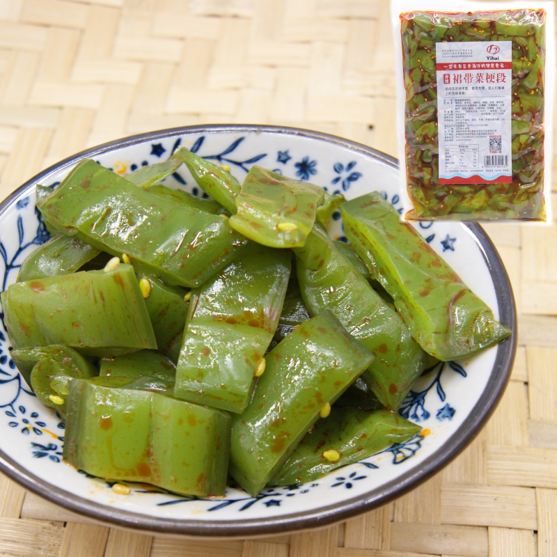 Yihai spicy wakame stem section sea cabbage kelp rhizome Ready-to-eat meals Pickles Dalian specialty