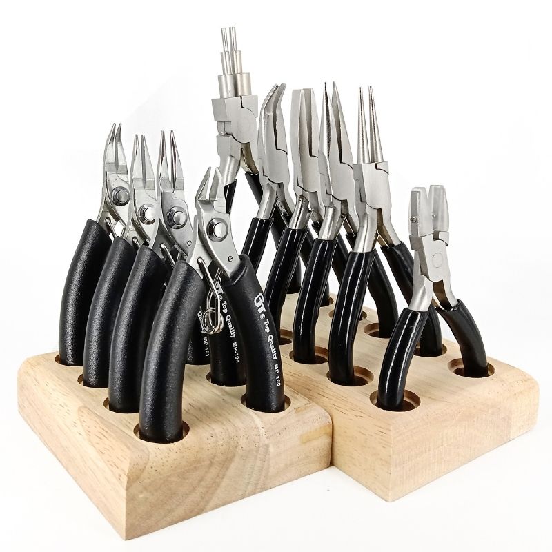 Taiwan GT pliers nylon round mouth tip Pliers Hand Live Jewel Pliers Suit Miya Ornament Winding Beads Hairpin