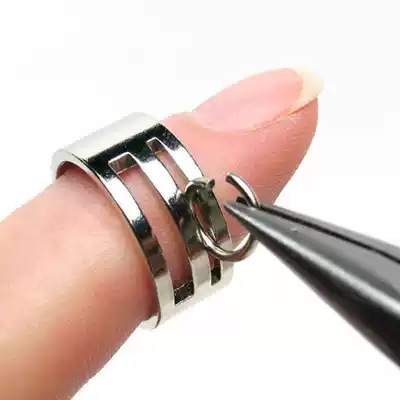 C- ring opening and closing tool stainless steel ring 925 silver 14K gold opening coil open winding bead DIY earrings