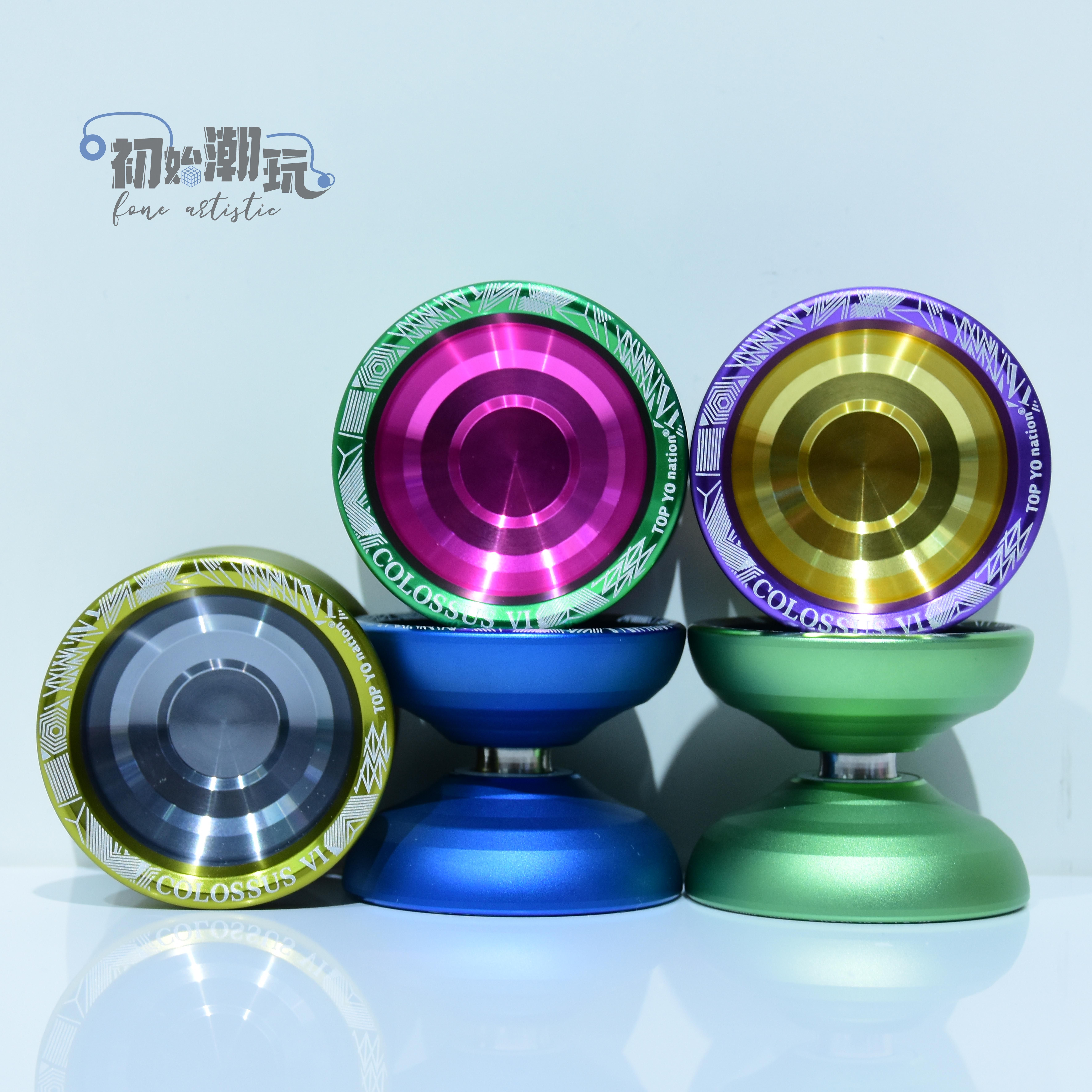 Initial tide play topyo colossus 6 yo-yo ball hundred yuan cost-effective alloy 1A3A5A gift teaching