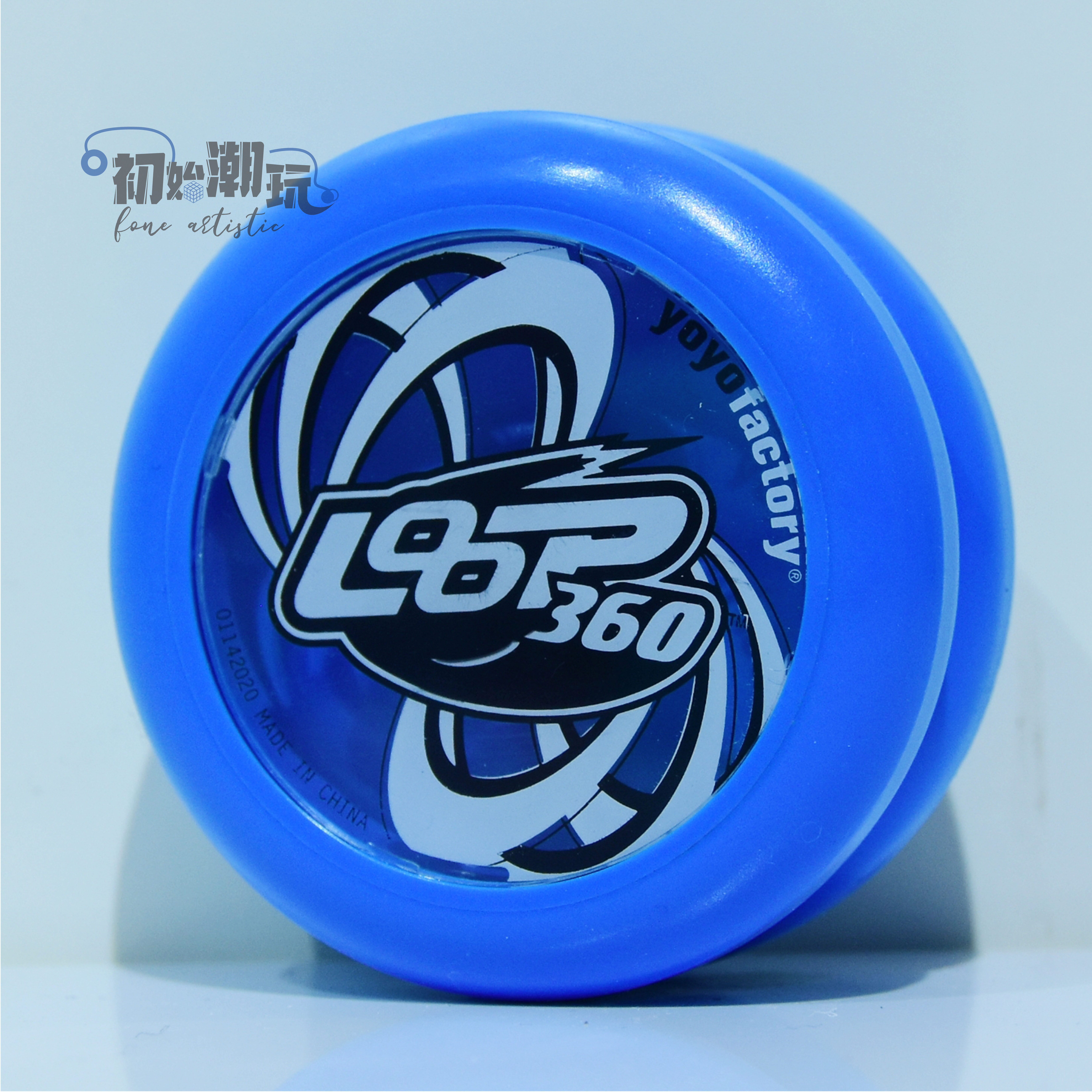 Initial tidal play YYF yo-yo factory 360 yo-yo Yo-yo drum-type plastic children newcomer starter recyclable
