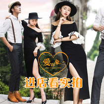 2020 exhibition new studio theme clothing Location travel wedding photography couple photo black photo dress