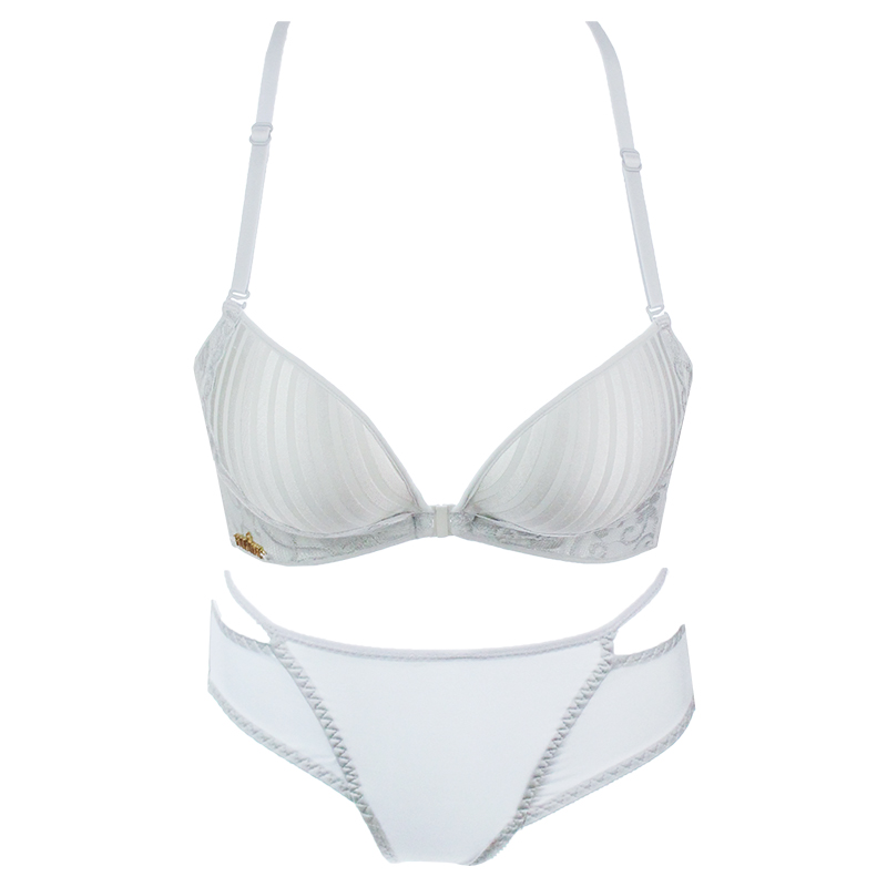 Mặt khóa vẻ đẹp 8cm trở lại siêu dày trên sự tin tưởng womens đồ lót sexy phẳng ngực nhỏ tụ tập 9cm áo ngực dày mà không cần vòng thép mùa hè.