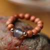 Barbie sandalwood DIY crystal ring rosary manufacturer wholesale specifications 0.4 men and women Chinese decorative jewelry cultural toys