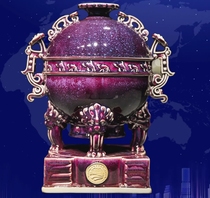 Shanghe Zun Zhu porcelain ornaments boutique gift set box Zun porcelain