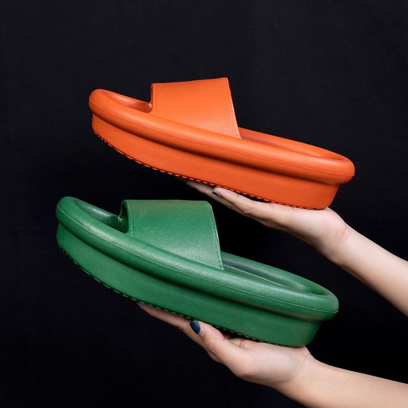 Japanese GP Heightening Slippers Female Summer Indoor home lovers anti-slip thick bottom Shit Sensation Men Cool Slippers