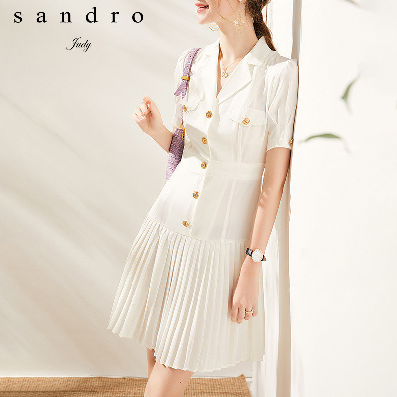Sandro Judy suits for women 2022 new summer light lavish style small balsamic wind cashies