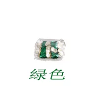 Зеленые блестки для ногтей, браслет для влюбленных