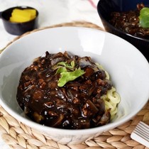Ying Ji mother fried noodles Korean style fried sauce noodles Net red Miscellaneous sauce noodles Korean noodles full 48