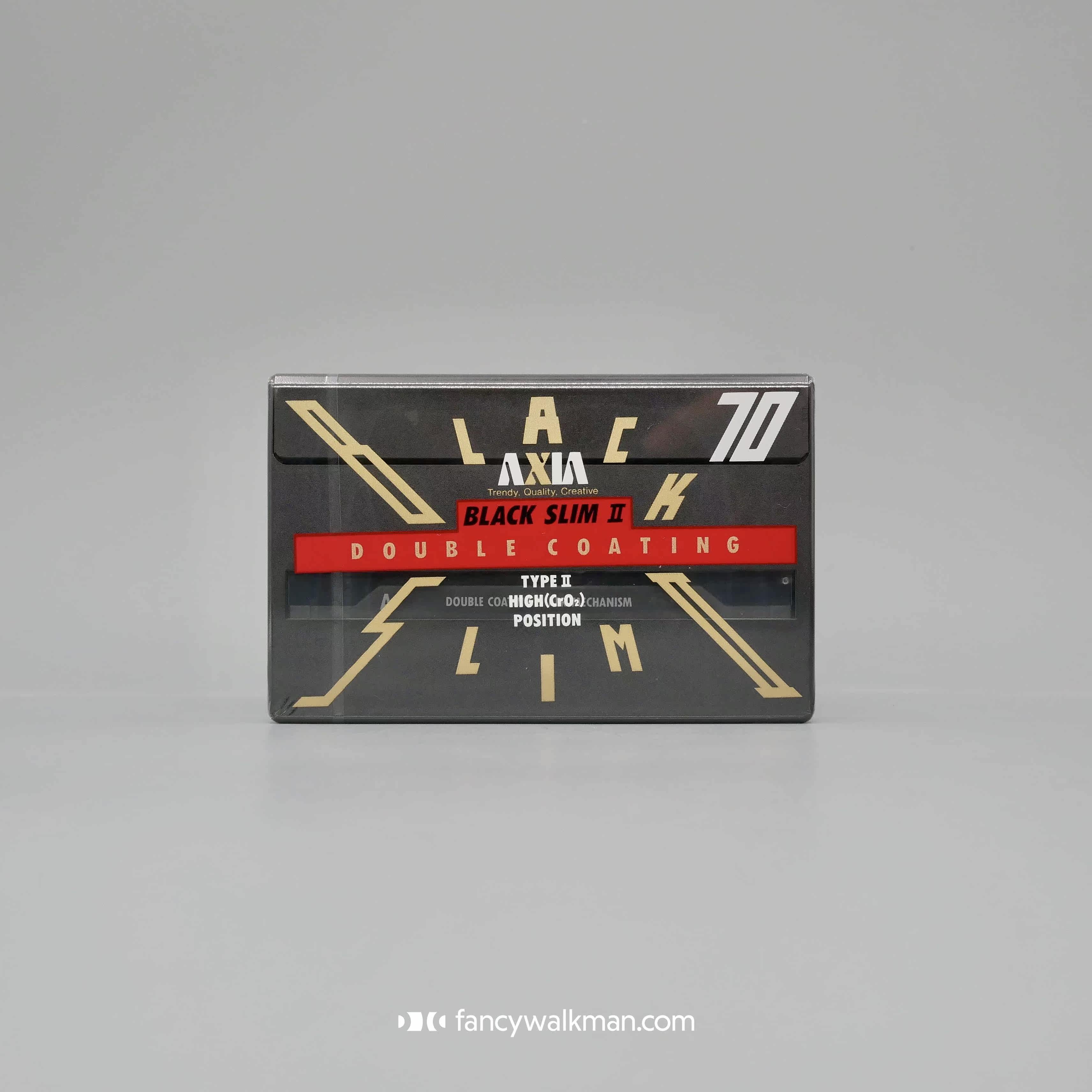 Fuji AXIA blackslim 2 new flagship second-class blank tapes second-class tape Japan original