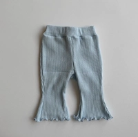 Синие штаны-клёш