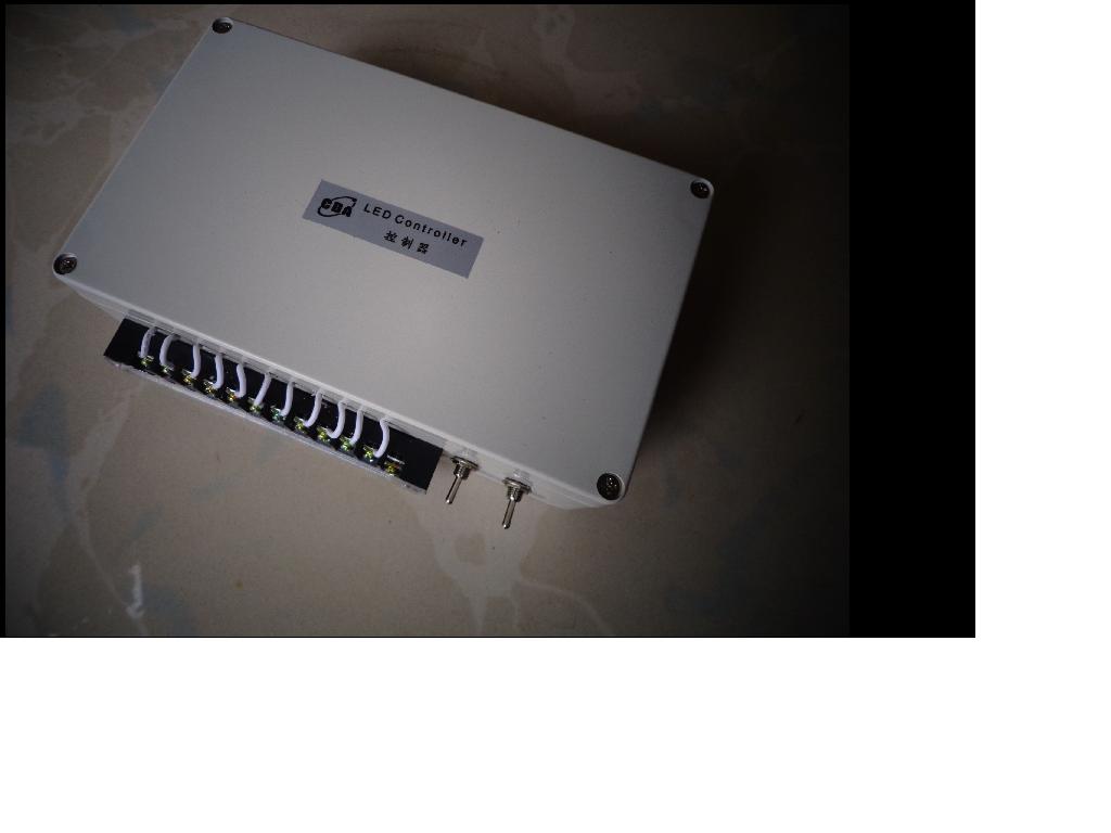5V12v exposed punching hole light LED luminous character 7-10-way output sweep to know the LED controller custom-made