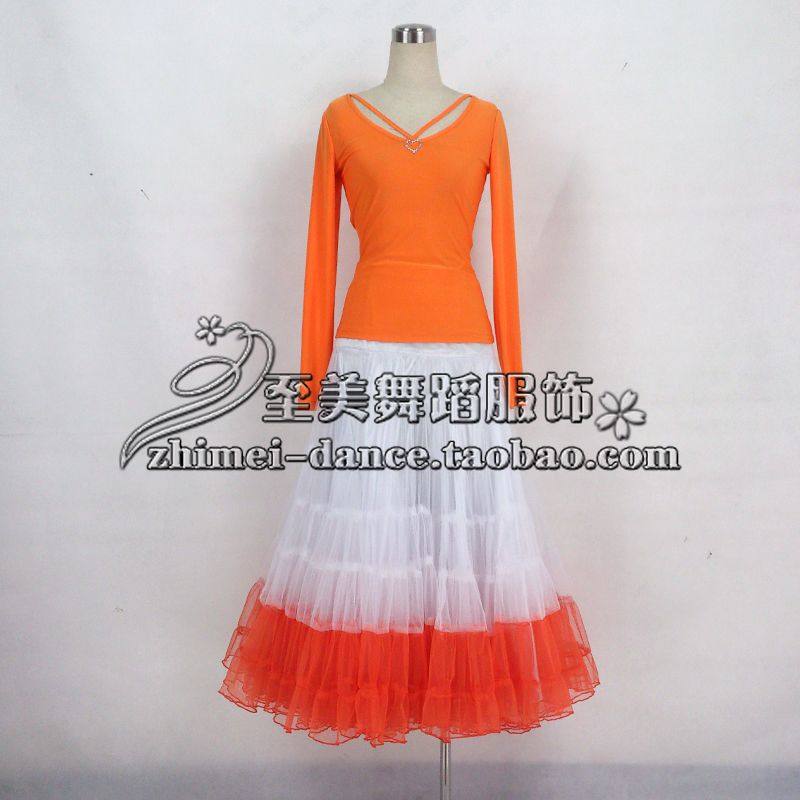 To Beauty New National Standard Dance Dress Morden Dance Dress Practice Dance Dress Dance Dress Dancing Out of a Dancing Dancing Skirt