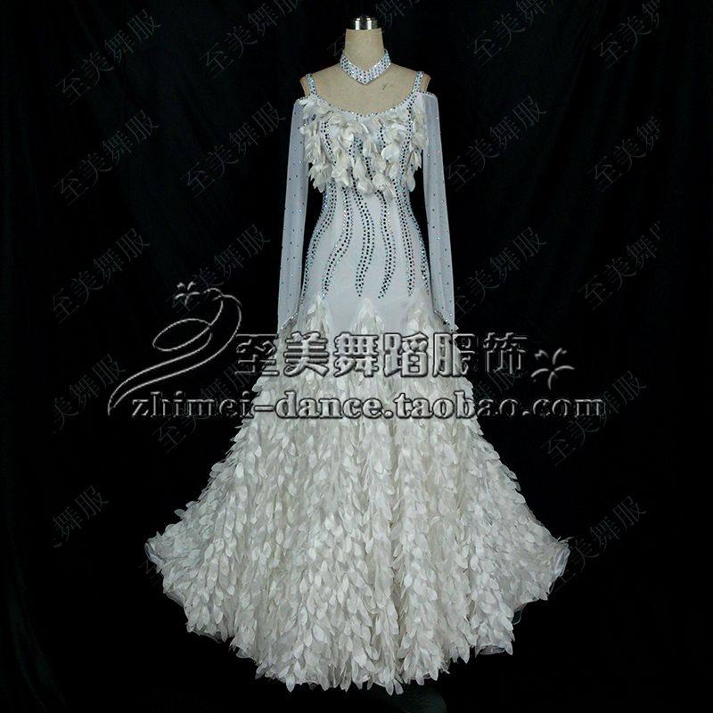 National standard dance modern dance skirt competition skirt new social dance dance clothes waltz tango performance clothes