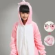 Khủng long trẻ em Pikachu Bộ đồ ngủ Xiêm Flannel Phim hoạt hình Động vật Chàng trai Cô gái Dài tay Giày dép
