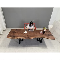 North American Black Walnuts Big Board Table Nordic E Family Light Lavish Minimalist Style Desk Table Desk 271-99-5