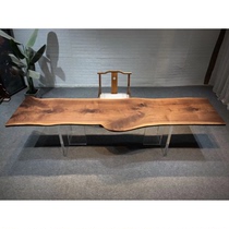 North American Black Walnuts Big Board Table Nordic E Family Light Lavish Minimalist Style Desk Table Desk 309-77-5