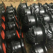 H42X flange bottom valve one-way valve check valve cast iron water pump bottom valve DN50 80 100 150 200