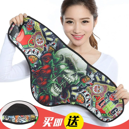 Лыжная ветрозащитная удерживающая тепло медицинская маска, шарф-платок, треугольный зимний шарф подходит для мужчин и женщин