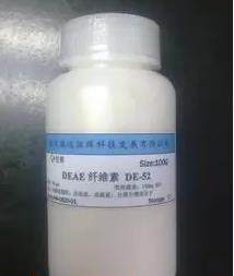 Biochemical reagent DEAE cellulose DE-52 diethamino ethyl cellulose 52 DE-52 100g