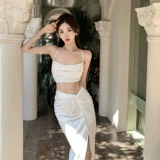 Сексуальный летний комплект, юбка