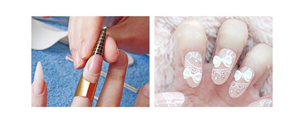 Nail Art Tools Crystal Powder 30g Hồng / Trắng / Tinh thể trong suốt Một công cụ Nail Sản phẩm đồ nail cơ bản