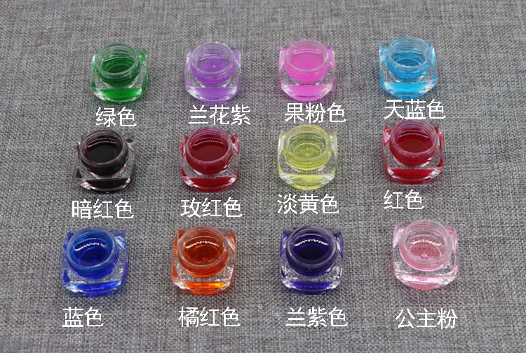 Sơn móng tay trị liệu bằng keo màu - Công cụ Nail máy vẽ móng tay