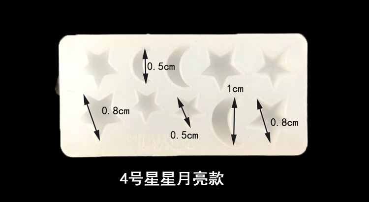 Nail Abrasives Nhật Bản 3D Stereo Silicone Khuôn mềm Silicon khắc Mô hình Nail Ba Lan Keo Keo Hoa Flower Tool máy hơ sơn gel