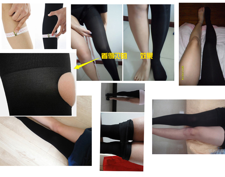 Vớ bếp chính hãng 1280D Mùa xuân và mùa đông và mùa đông cộng với nhung chân dày định hình vớ quần legging áp lực nữ tất nam