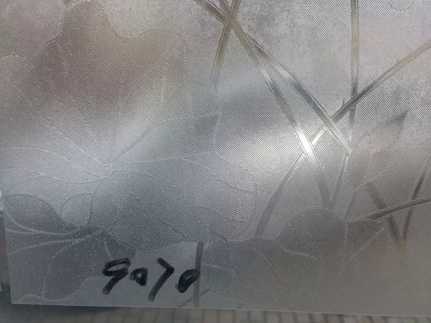 A window flower patch on the window