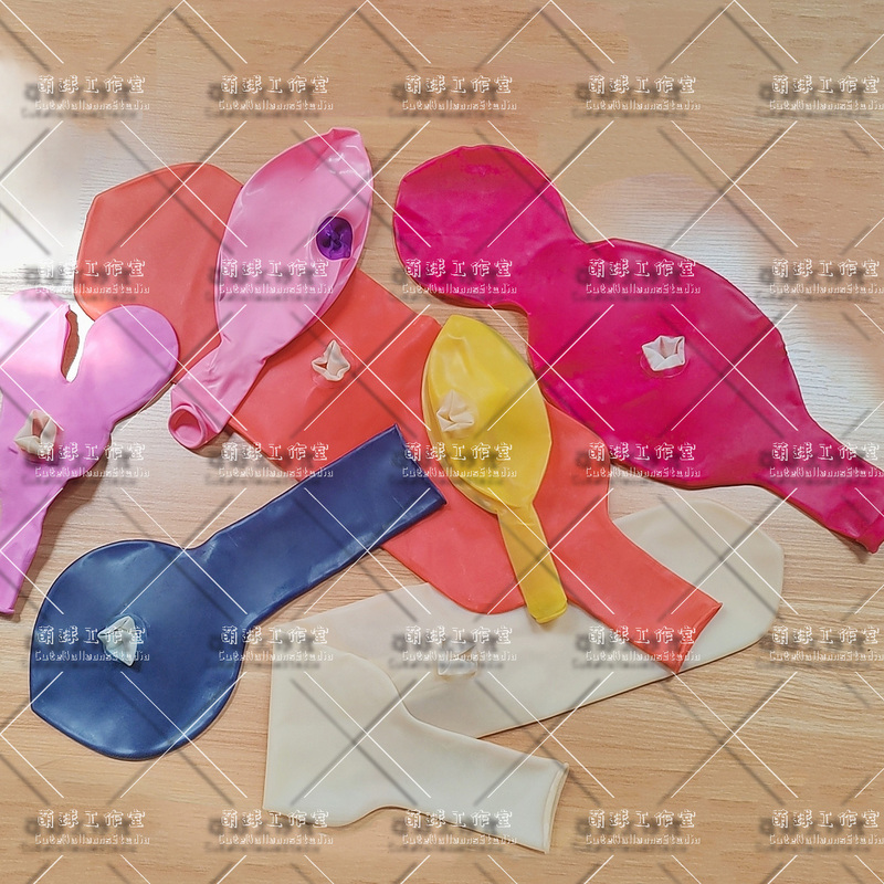 Sph Modified Latex Balloons, Pull-String Modification, Looner, Mengqiu Studio