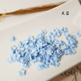 Маленькие трехмерные аксессуары, 8мм, в цветочек, детская одежда, 50 штук