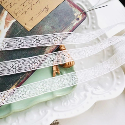 100 Ультра -тонкие белые мелкие хлопчатобумажная нить Полая тканая плетеная детская кружева координаты ручной работы