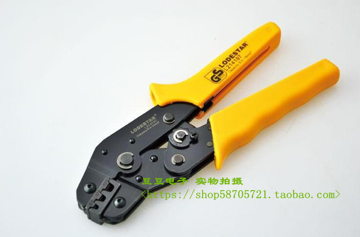 LODESTAR Leda ratchet press wire pliers L214197 cold pressed tubular end head press pliers