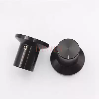 Export type knob all aluminum alloy solid potentiometer volume knob HIFI accessories diameter 30mm high 26mm