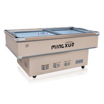 Mingxue fresh cabinet Glass door horizontal freezer Seafood cabinet Fresh display cabinet A la carte cabinet Commercial freezer freezer